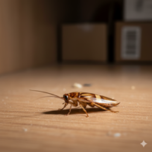 Cucaracha de Banda marrón