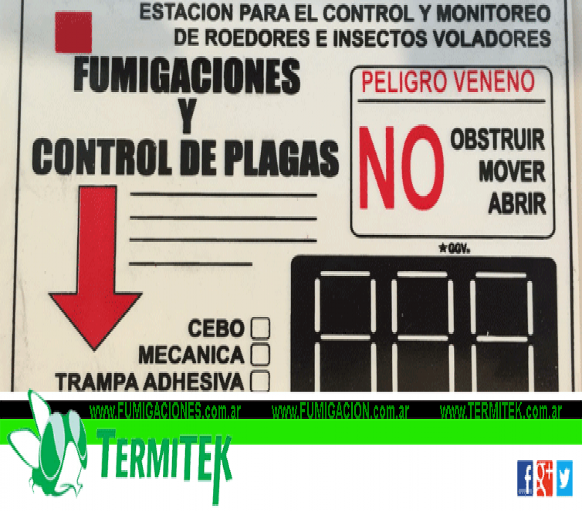 Monitoreo de en Consorcio Federal Desratizaciones fumigaciones